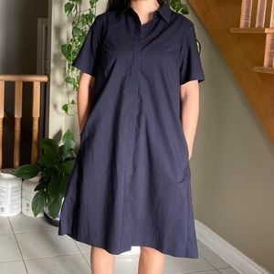 Pleated Tshirt Dress